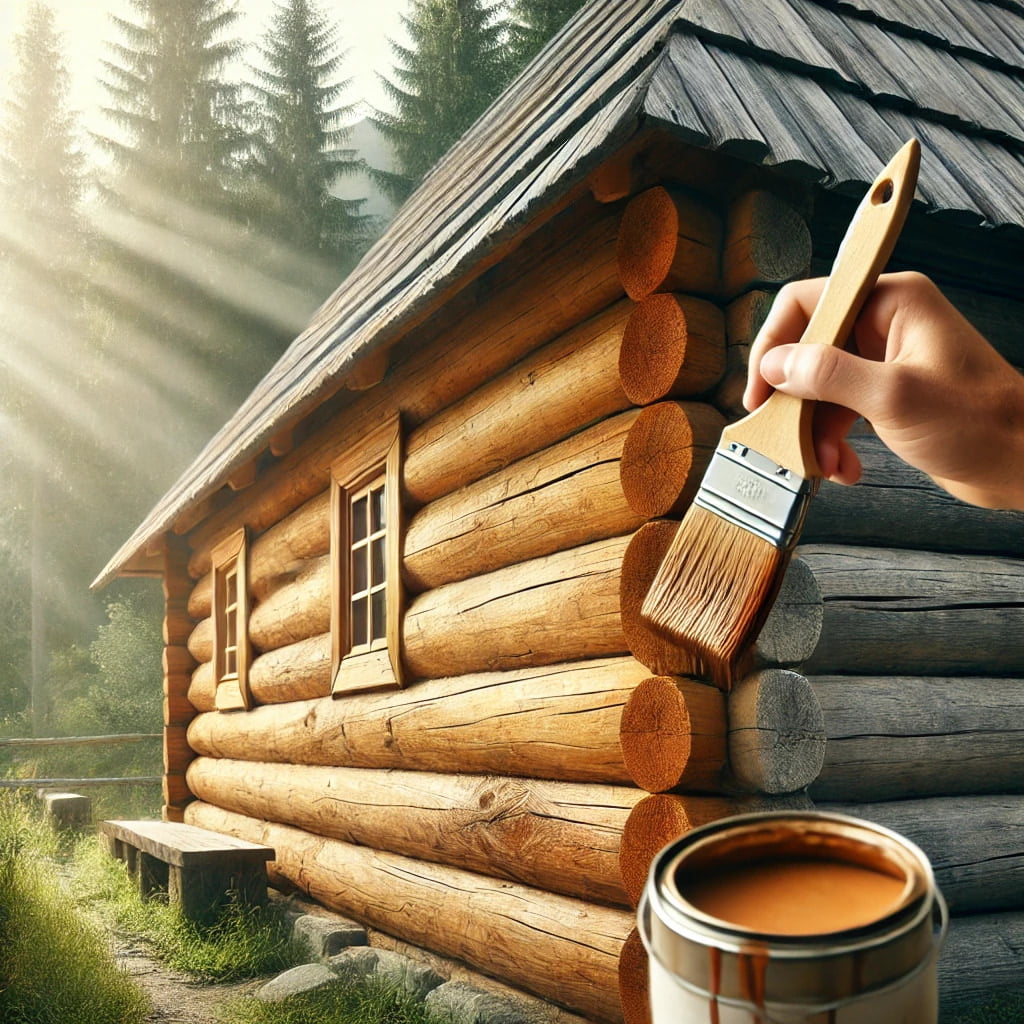 Cabin staining