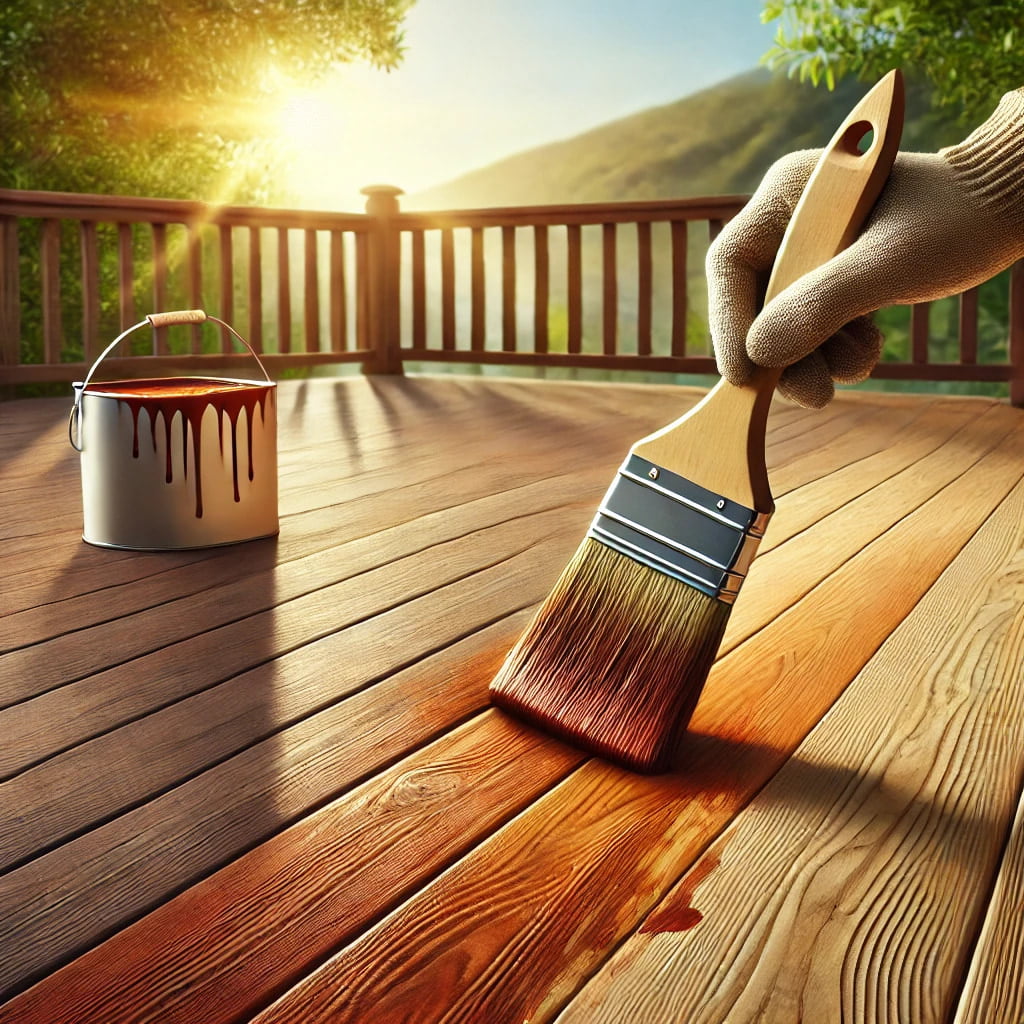 Deck Staining